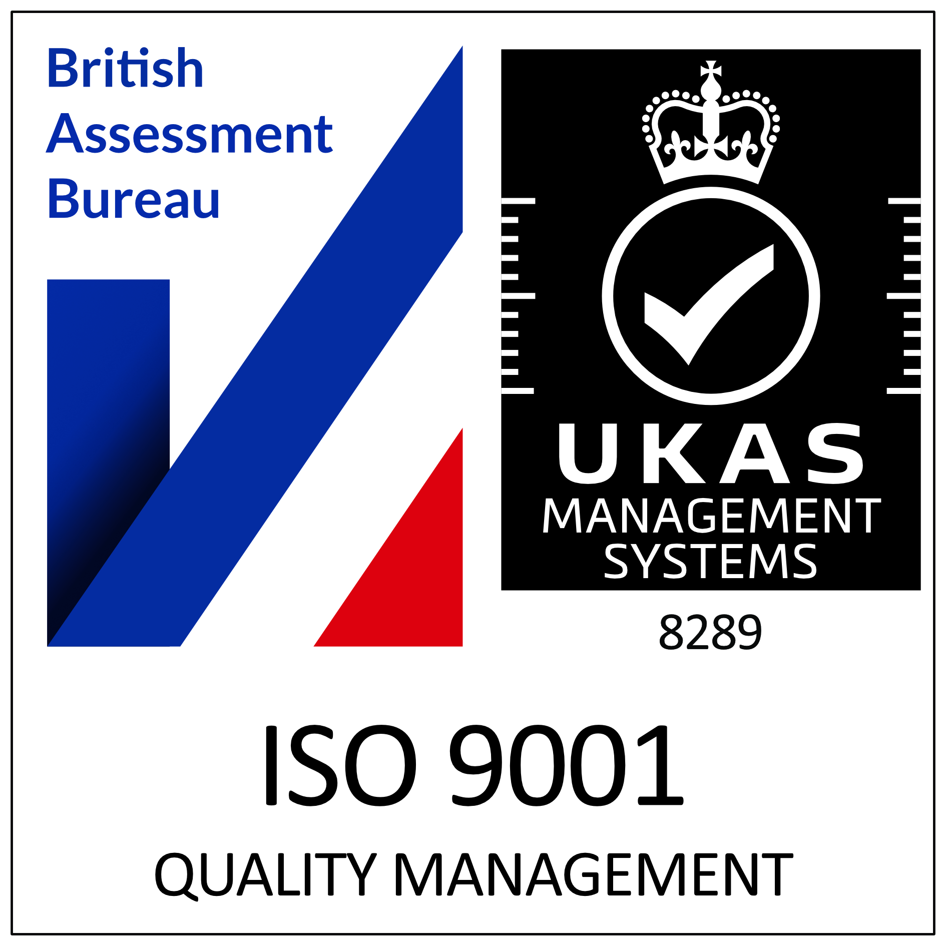 ISO 9001 Badge